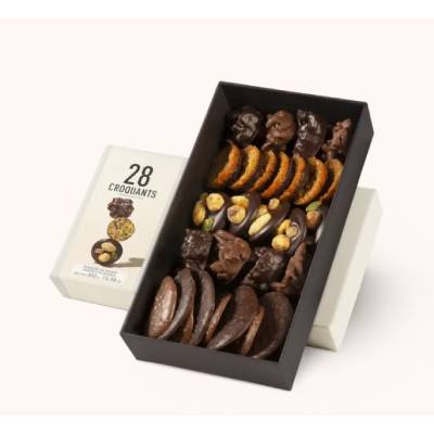 Maximiles Mes Cadeaux Michel Cluizel Coffret 28 Croquants Noir