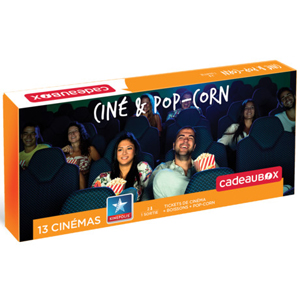 Cadeaubox Ciné & pop-corn