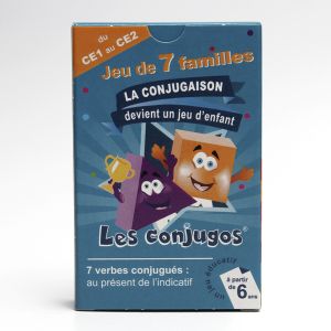 Les conjugos : Jeux de 7 familles, CE1-CE2