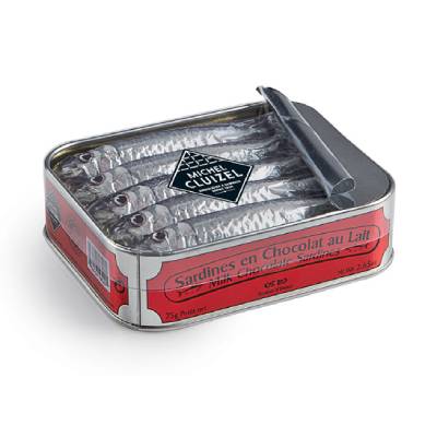 Michel Cluizel : Boite de 5 sardines