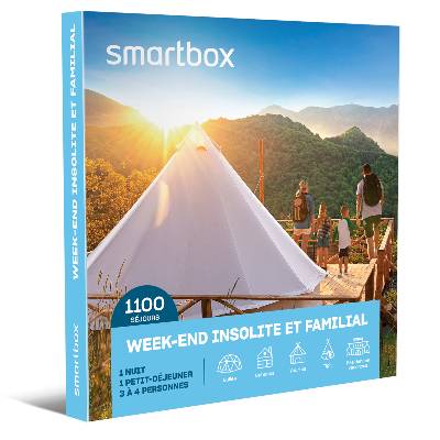 Smartbox : coffret week-end insolite et familial