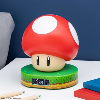 Réveil champignon Super Mario Bros