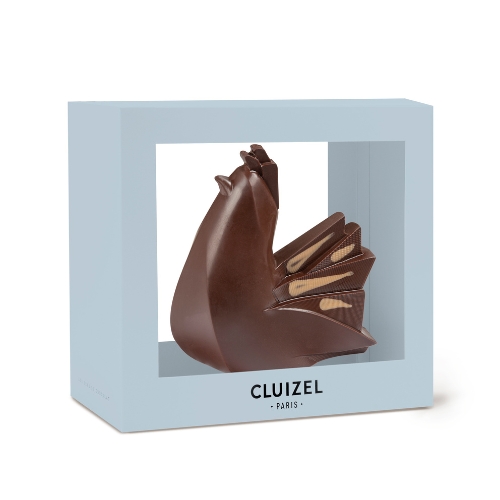 Poule garnie Kayambe noir 72% - Michel Cluizel