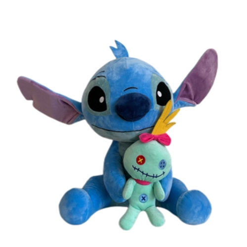 Peluche Stitch avec Scrump de 50 cm