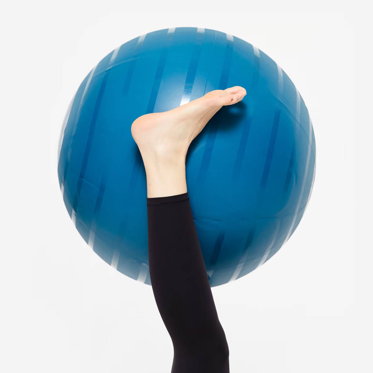 Gym ball résistant taille 2 /65 cm Bleu Domyos