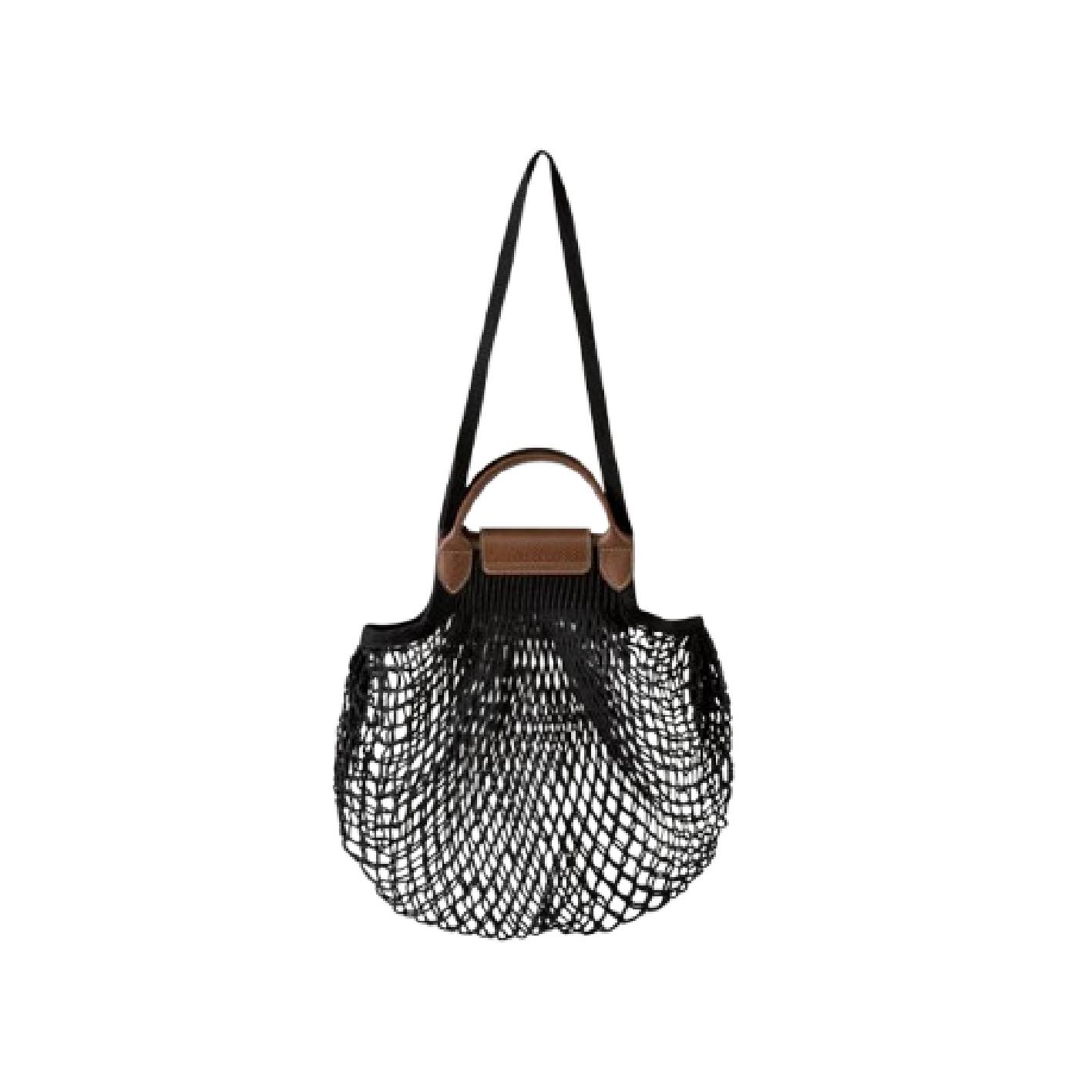 Sac filet L Le Pliage noir - Longchamp