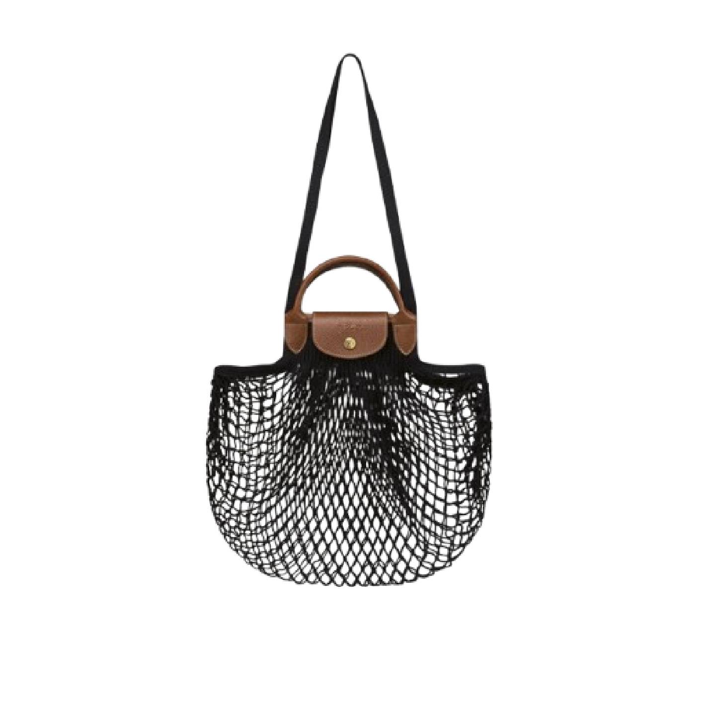 Sac filet L Le Pliage noir - Longchamp