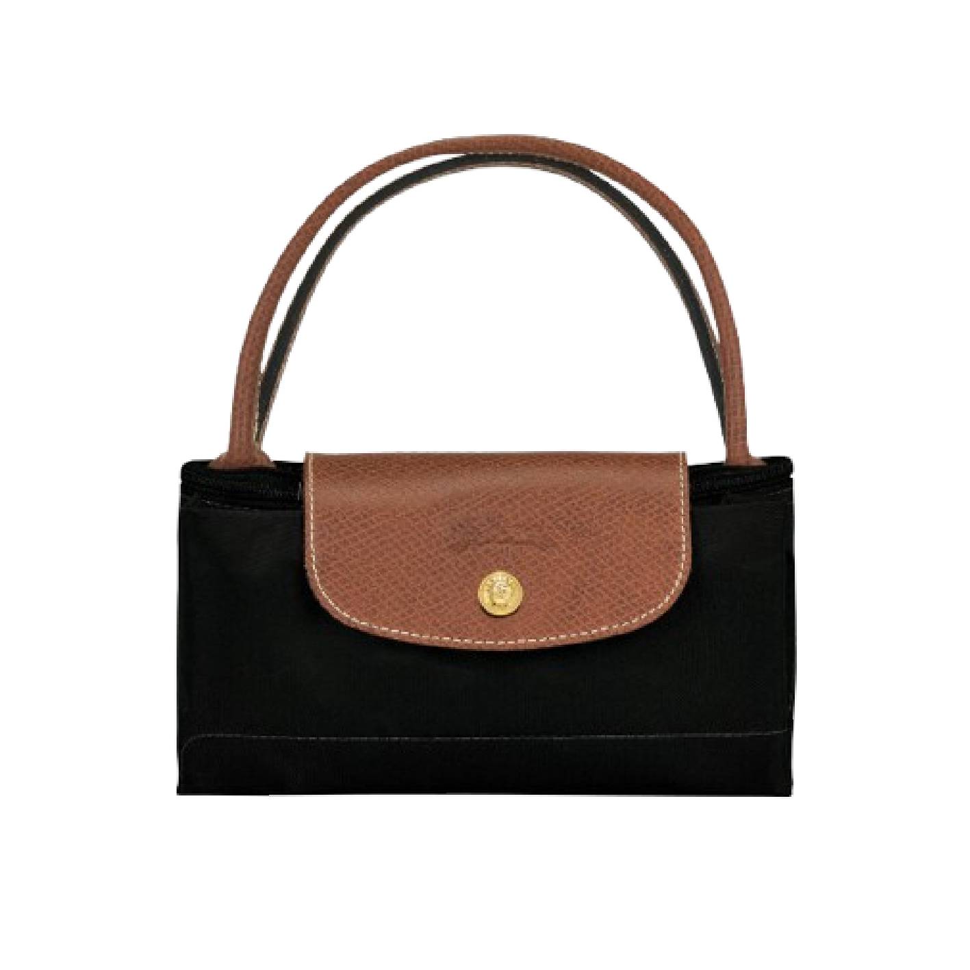 Petit sac porté main Le Pliage noir - Longchamp