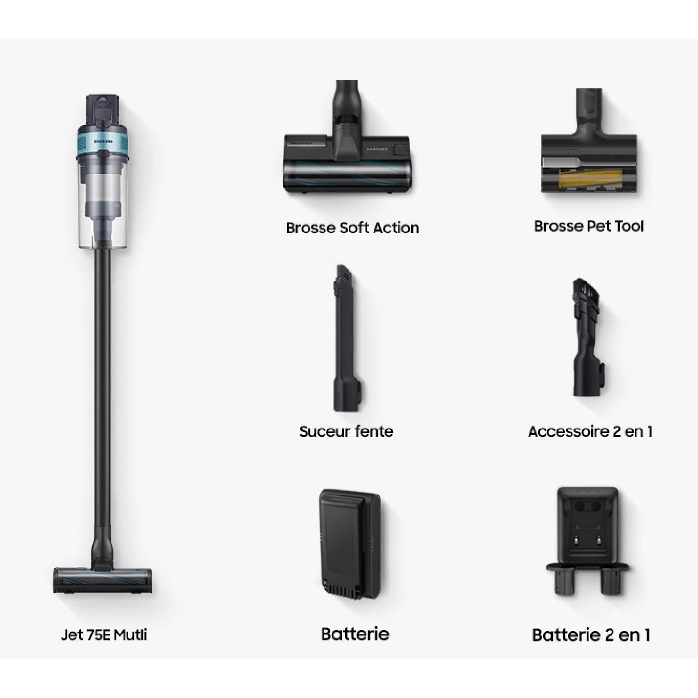Aspirateur balai Jet 75E - Samsung