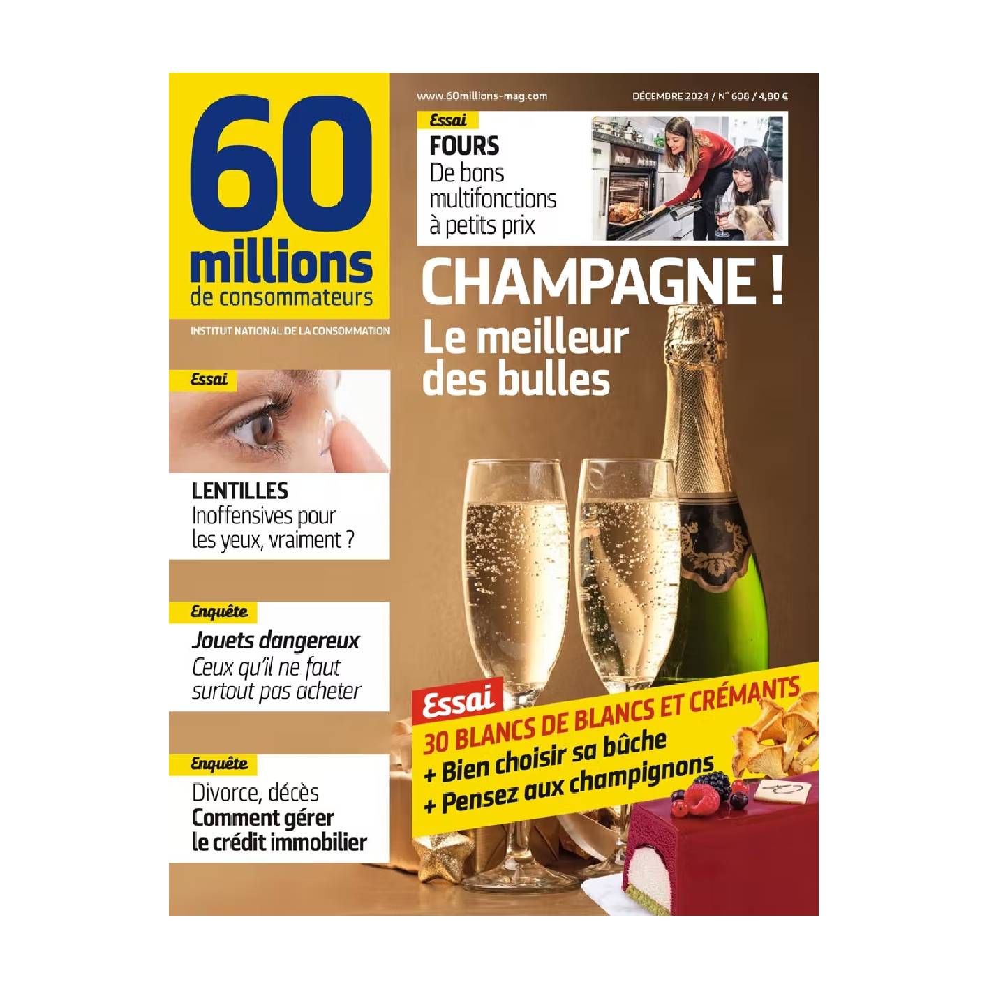 Abonnement magazine : 60 Millions de consommateurs
