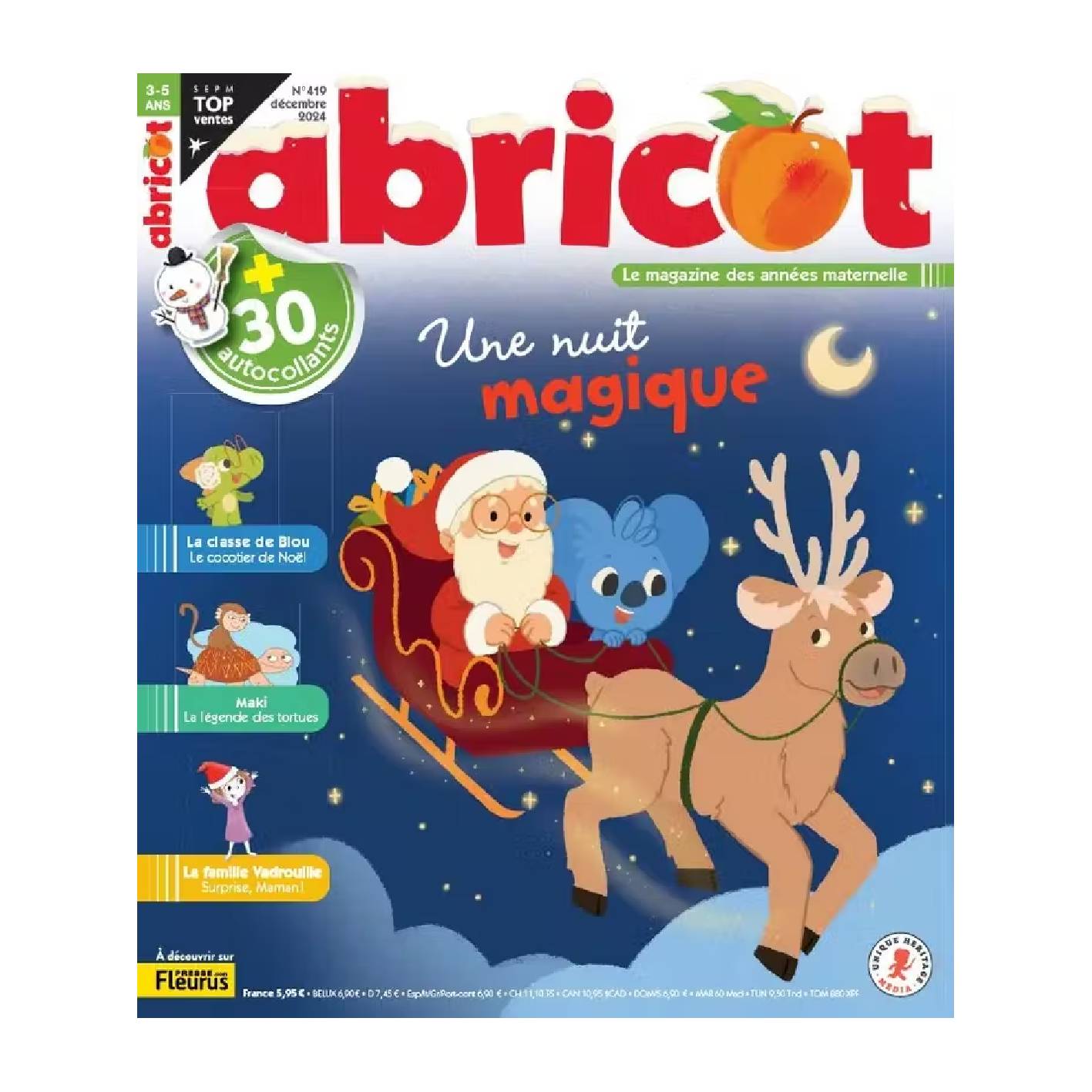 Abonnement magazine : Abricot