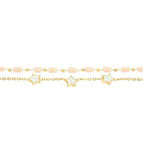 Bracelet Vivienne nude - Cacharel