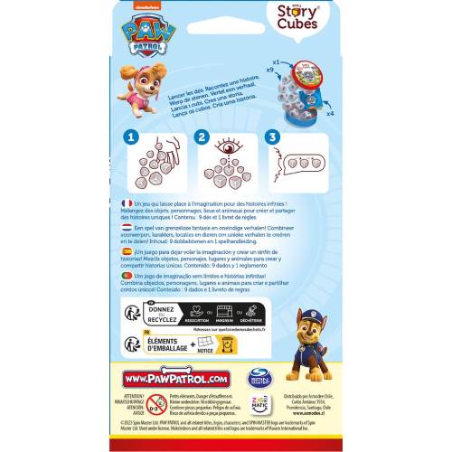 Jeu de société - Story Cubes Pat’Patrouille