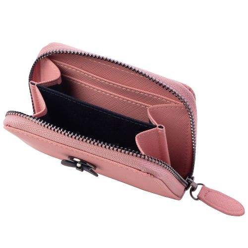 Mini Portefeuille Hortense rose - Cacharel