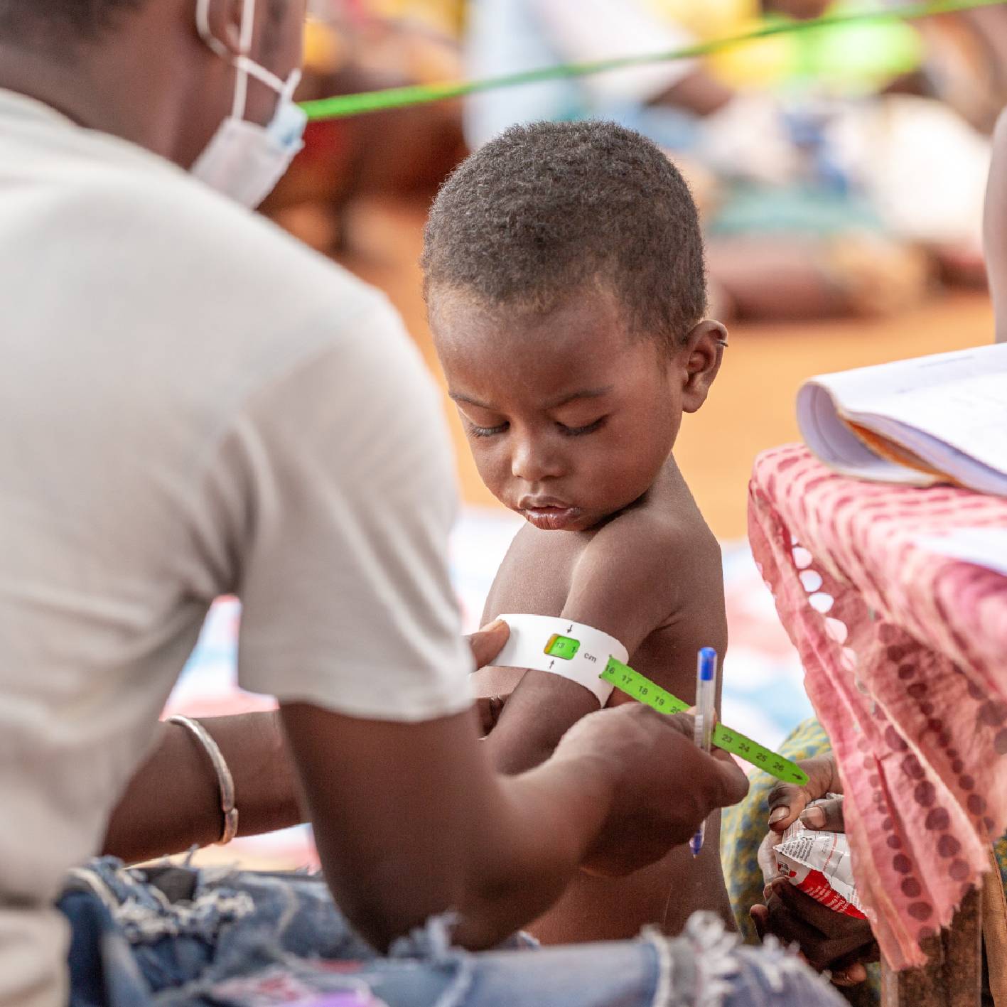 Action contre la Faim : Soigner un 1 enfant atteint de sous nutrition