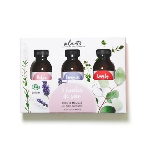 Nature & Découvertes : La Box 3 Huiles Massage