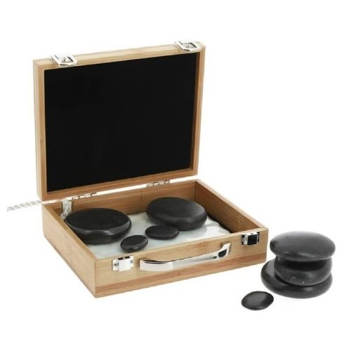 Nature & Découvertes : Mini Mallette Massage Pierres Chaudes