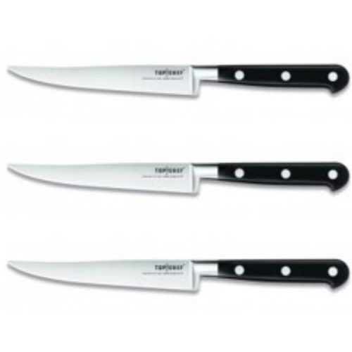 3 Couteaux steak 13 cm Top Chef