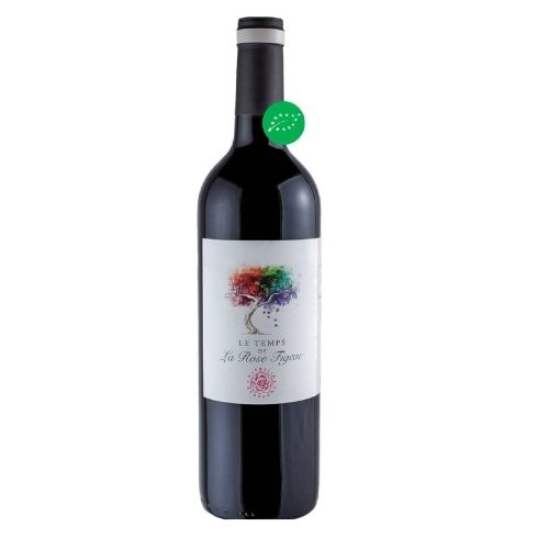 Cave 6 POMEROL  Le Temps de La Rose Figeac 2019/21 ROUGE BIO