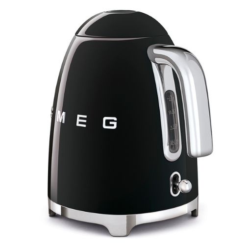 Bouilloire 1.7L noire années 50 Smeg
