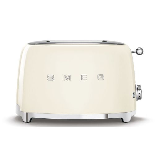 Toaster 2 tranches années 50 crème Smeg