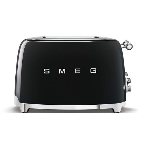 Toaster 4 tranches années 50 noir Smeg