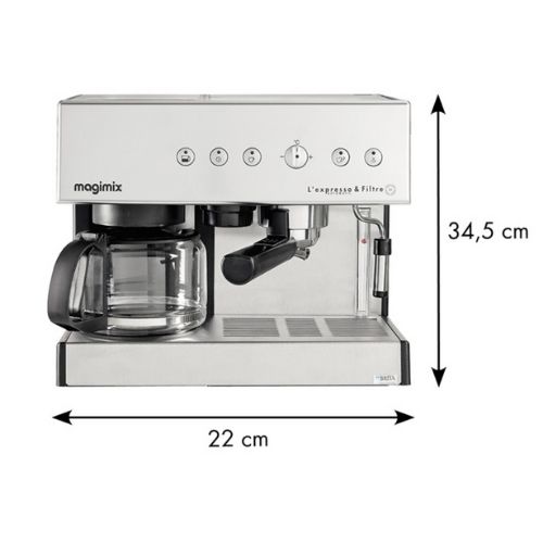 Combiné expresso et café filtre Magimix