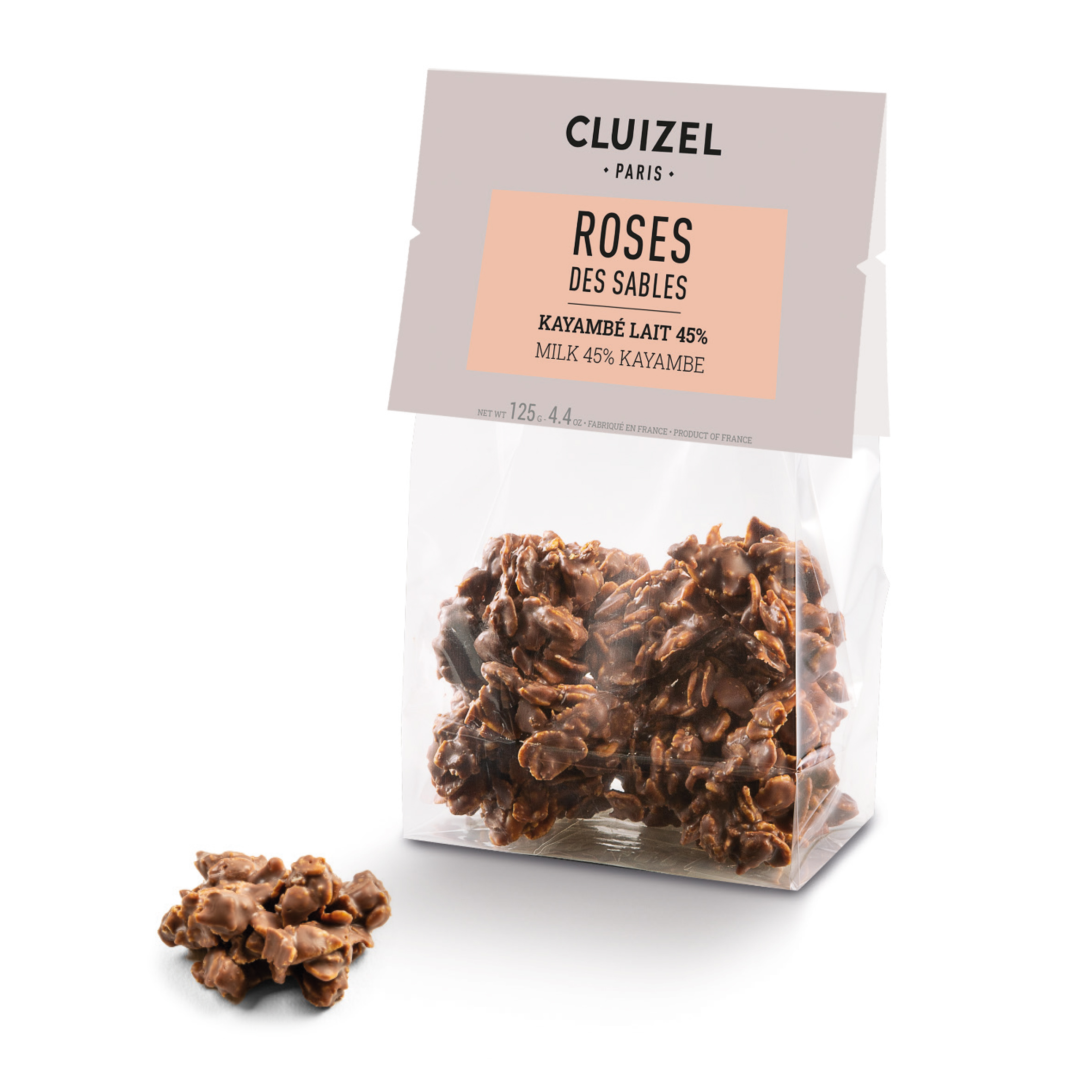 Sachet Roses des Sables Kayambé lait 45% de cacao