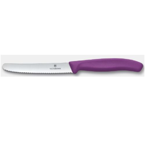 2 couteaux à tomates violets - Victorinox 