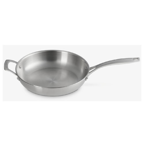Set de 2 Poêles 24/28 cm Inox Essentielle - Le Creuset