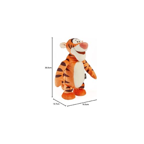 Peluche interactive Tigrou 30 cm (parle et saute) - Disney