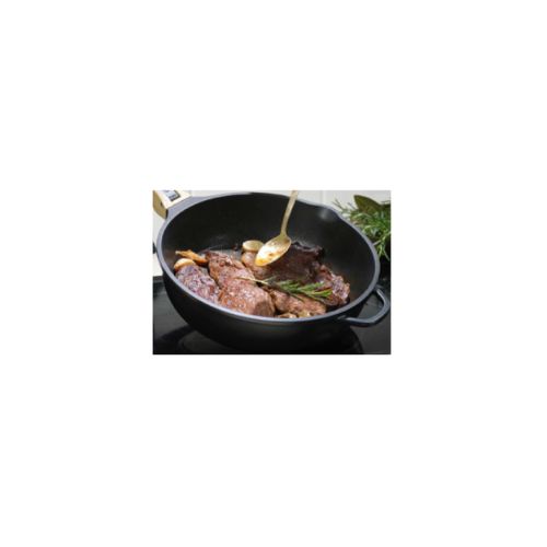 La fabuleuse poêle 28 cm 8 en 1 noire - COOKUT