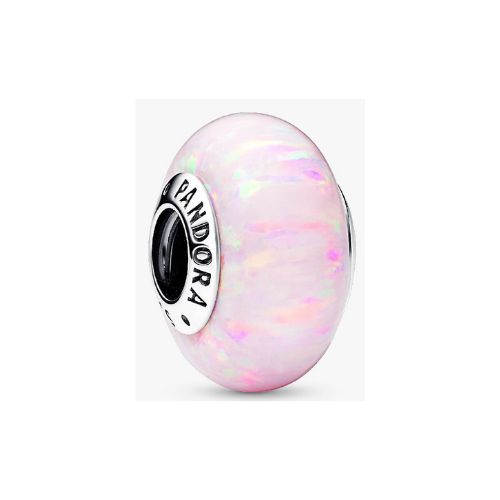 Charm Rose Opalescent Argenté- Pandora