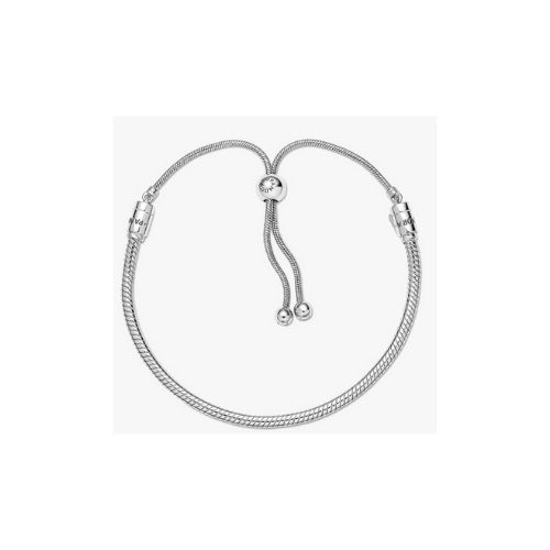 Bracelet Coulissant Maille Serpent Pandora Moments Argent Massif - Pandora