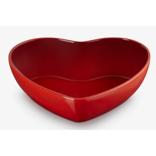 Saladier cœur 2,9 litre cerise - Le creuset