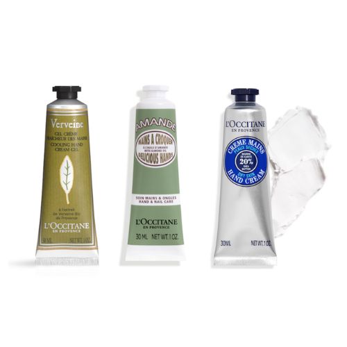 Lot de 3 crèmes mains L'Occitane