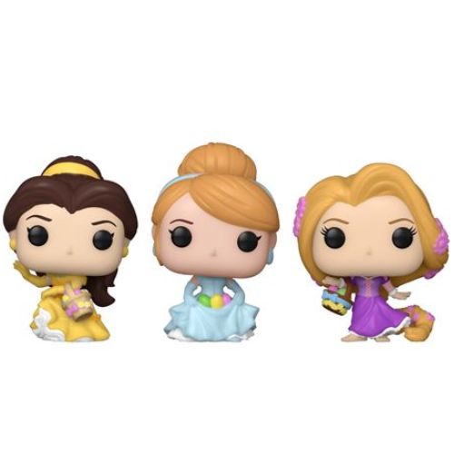Oeuf 3 figurines Princesses Funko