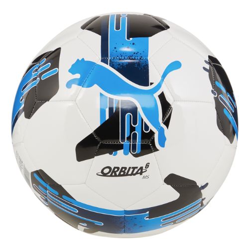 Ballon de football Puma Orbita 6 Blanc & Bleu Fluo - Puma