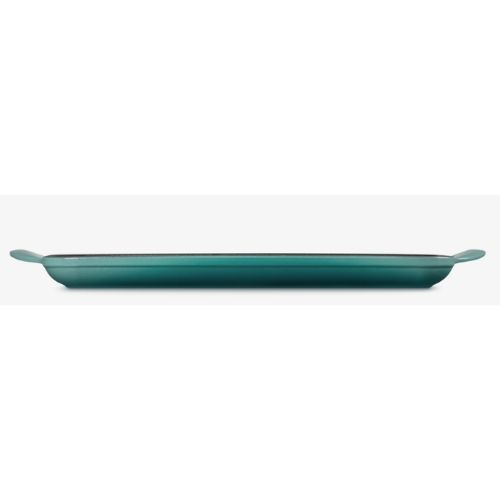 Gril rectangulaire 30 cm — Bleu Riviera - Le creuset