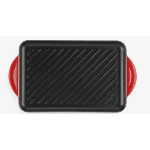 Gril rectangulaire 32 cm — Cerise - Le creuset