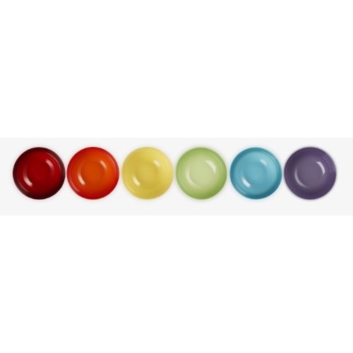 Set de 6 bols 16 cm — Arc-en-ciel - Le creuset