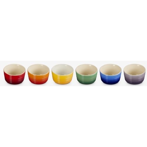 Set de 6 mini-ramequins — Arc-en-ciel - Le creuset