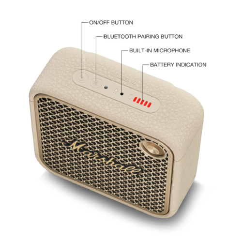 Enceinte WILLEN II crème - Marshall
