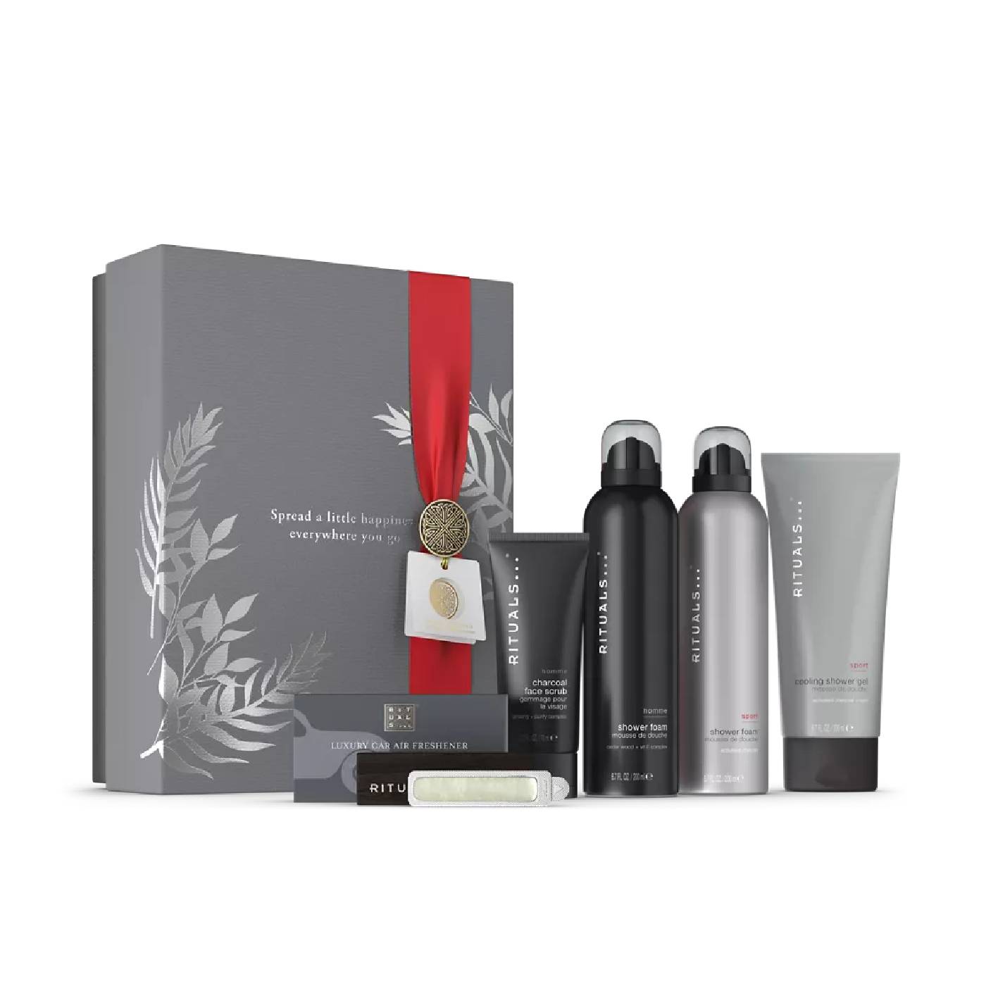 Coffret cadeau Rituals : Homme taille L (Senteur : Bambou, Menthe Japonaise et bois de cèdre)