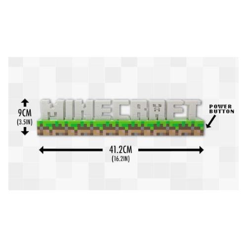 Lampe logo Minecraft