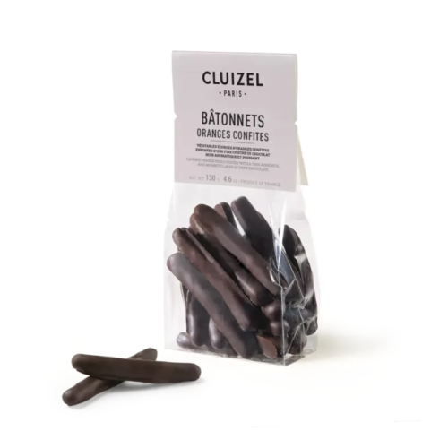 Lot de Truffes et Bâtonnets oranges confites - Manufacture Cluizel