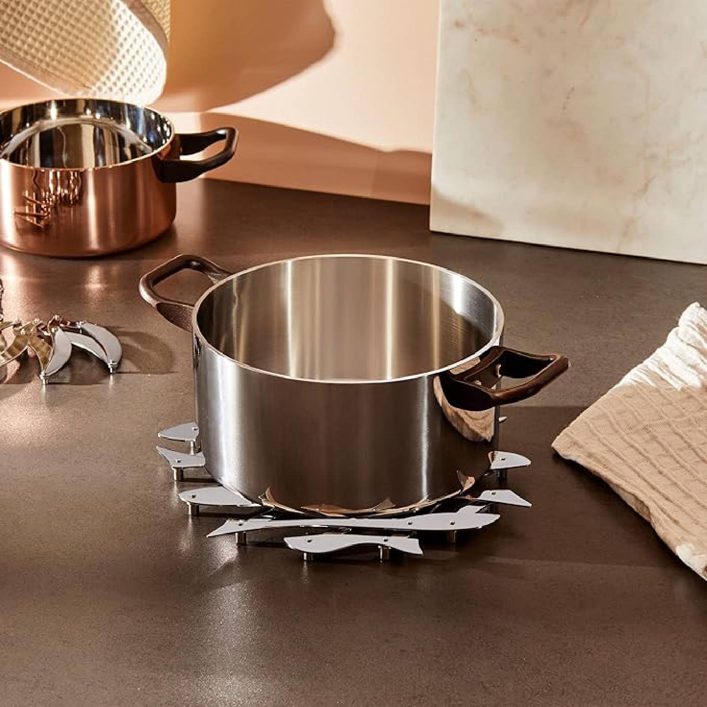 Dessous de plat extensible Pescher Alessi