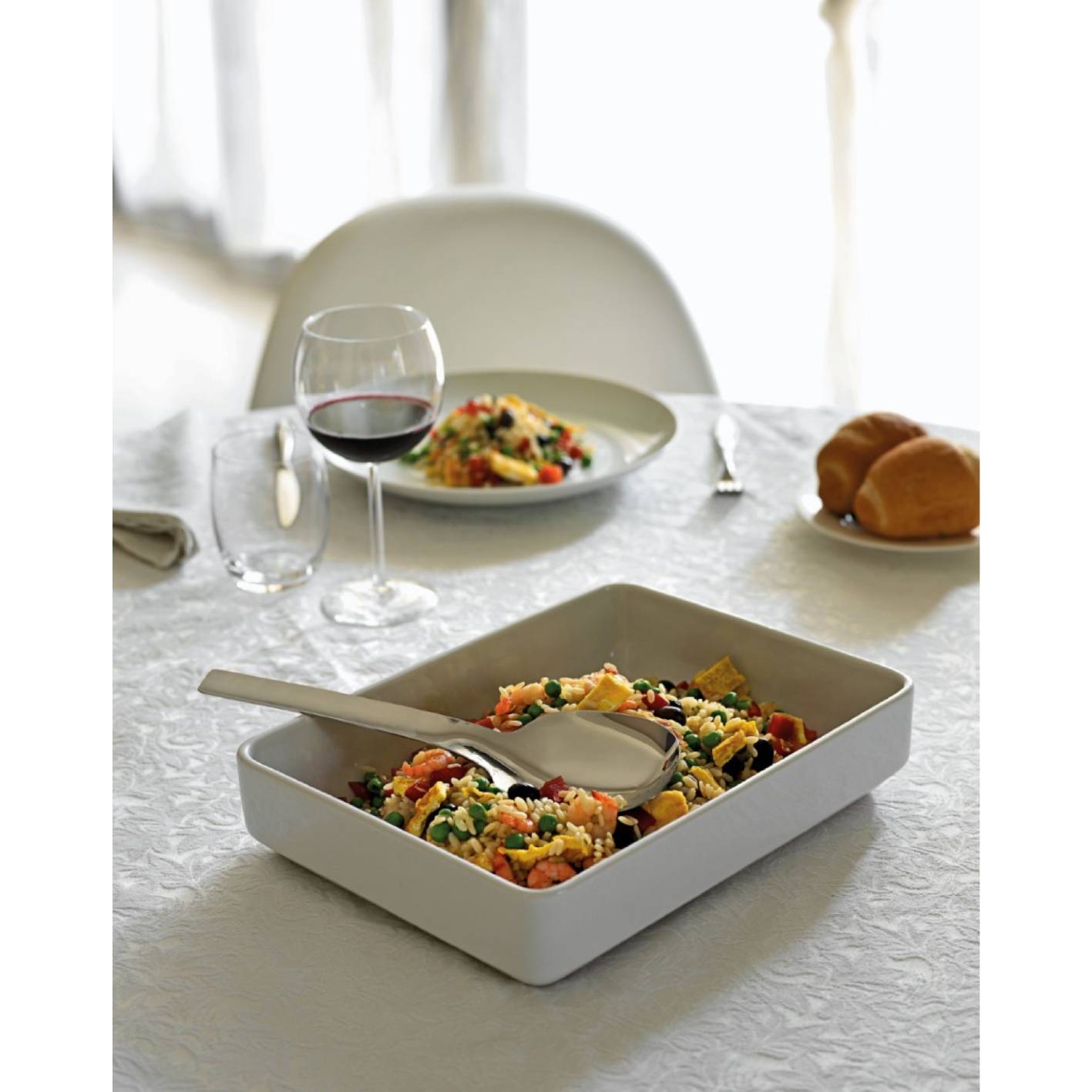 Cuillère à riz et à légumes Alessi