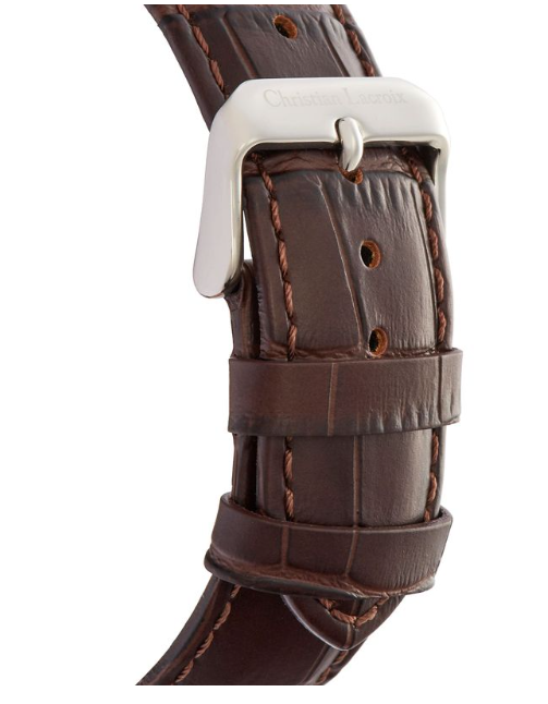 Chronographe Tempus marron - Christian Lacroix