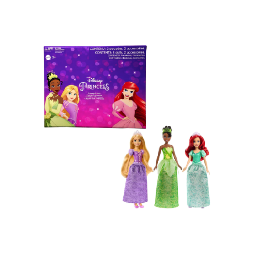 Disney Princess – Coffret trio Tiana, Raiponce & Ariel - Disney